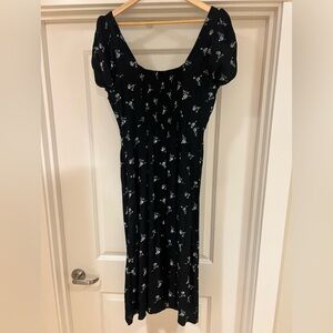Black GAP Midi Dress